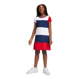 Little Girls Colorblock Jersey Dress