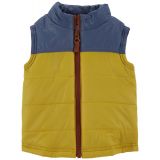 Baby Boys Zip Up Colorblock Puffer Vest