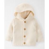Baby Boys or Baby Girls Organic Cotton Signature Stitch Cardigan Sweater
