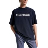 Mens Relaxed-Fit Embroidered Logo T-Shirt