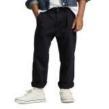 Toddler and Little Boys Cropped Cotton Twill Pants