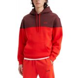 Mens Relaxed-Fit Colorblocked Long Sleeve Hoodie