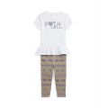 Baby Girls Fair Isle T Shirt and Leggings 2 Piece Set
