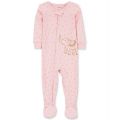Toddler Girls One-Piece Elephant 100% Snug-Fit Footed Pajamas