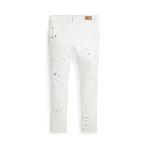 폴로 랄프로렌 Toddler and Little Girls Paint-Splatter Tompkins Skinny Jeans