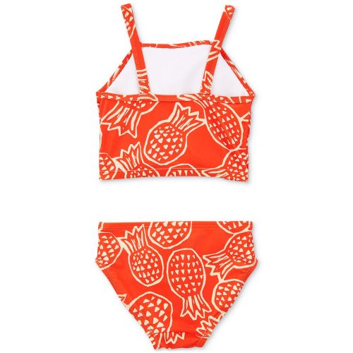 카터스 Toddler Girls Pineapple-Print Tankini Swimsuit 2 Piece Set