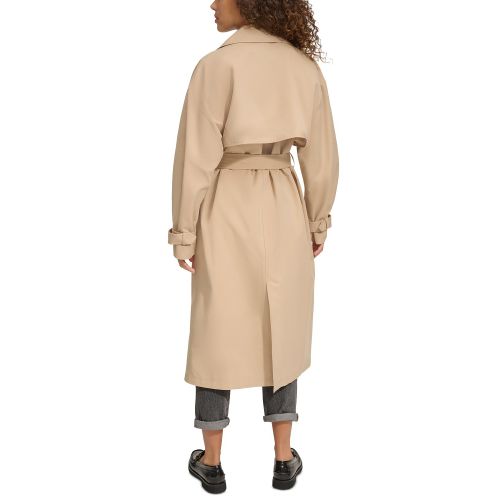 리바이스 Womens Classic Relaxed Fit Belted Trench Coat