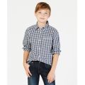 Toddler Boys Baxter Gingham Button-Down Shirt