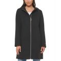 Womens Belted Hooded Coat