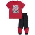 Toddler Boys Playground Fleece Pants and T-shirt 2 Piece Set