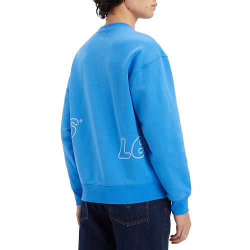 리바이스 Mens Fleece Logo Sweatshirt