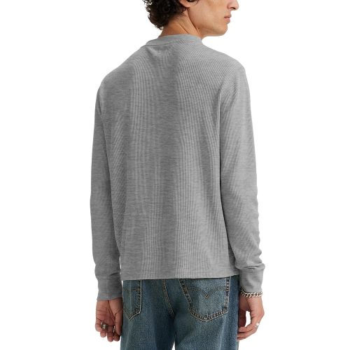 리바이스 Levis Mens Long-Sleeve Thermal Henley Shirt