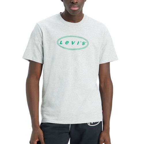 리바이스 Mens Relaxed-Fit Graphic T-Shirt