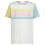 Toddler Boys Pastel Lines Short Sleeve T-shirt