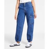 Womens 94 Baggy High Rise Cargo Jeans