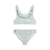 Big Girls Floral Ruffled Two-Piece Swimsuit