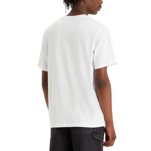 리바이스 Mens Relaxed-Fit Logo Graphic T-Shirt
