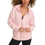 Womens Exploded-Logo Front-Zip Hoodie