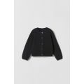 Zara WOOL AND CASHMERE BLEND KNIT SWEATER