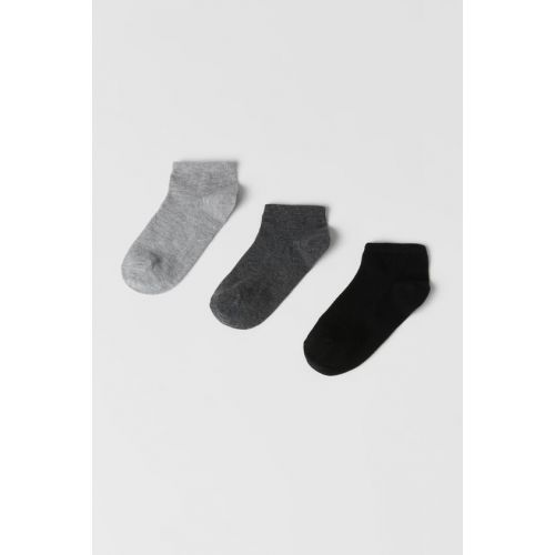 자라 Zara KIDS/ THREE-PACK OF BASIC SHORT SOCKS