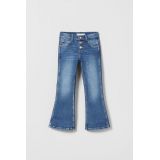 Zara FLARED BUTTON-FLY JEANS