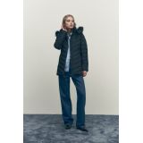 Zara WATER AND WIND PROTECTION HOODED DOWN COAT