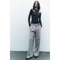 Zara PLEATED PANTS LIMITED EDITION