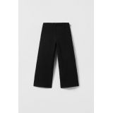 Zara TEXTURED WEAVE PANTS WITH BUTTONS