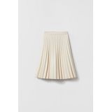Zara FAUX LEATHER PLEATED SKIRT