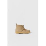 BABY/ CLARKS x ZARA LEATHER ANKLE BOOTS