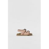 Zara BABY/ BUCKLED LEATHER SANDALS
