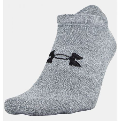 언더아머 Underarmour Mens UA Essential Lite 6-Pack Socks
