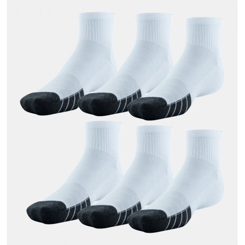 언더아머 Underarmour Unisex UA Performance Tech 6-Pack Quarter Socks