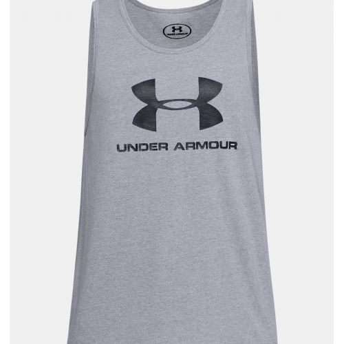 언더아머 Underarmour Mens UA Sportstyle Logo Tank