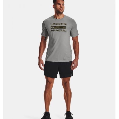 언더아머 Underarmour Mens UA Stacked Logo Fill T-Shirt