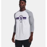 Underarmour Mens UA Performance Cotton Collegiate Baseball T-Shirt