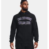 Underarmour Mens UA All Day Fleece Collegiate Sideline Full-Zip Hoodie