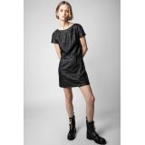 ZADIG&VOLTAIRE Rexa Crinkled Leather Dress