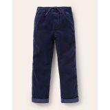 Boden Relaxed Slim Pull-on Pants - College Navy Cord
