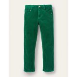 Boden Slim Cord Stretch Pants - Shady Green