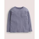 Boden Long-sleeved Washed T-shirt - Starboard