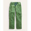 Boden Cargo Pull-on Pants - Safari Green