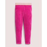 Boden Sparkle Waist Velvet Leggings - Pink Yarrow