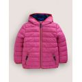 Boden Cosy Pack-away Padded Jacket - Tickled Pink