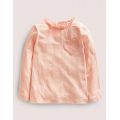 Boden LS Broderie Pocket T-shirt - Provence Dusty Pink