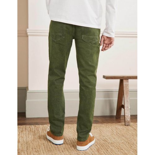 보덴 Boden Straight Leg Jeans - Khaki Green
