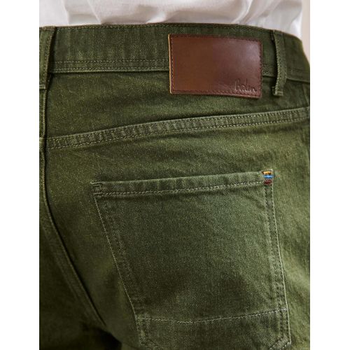 보덴 Boden Straight Leg Jeans - Khaki Green
