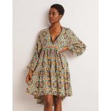 Boden Relaxed Tiered Beach Dress - Multi, Tapestry Tile