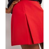 Boden BOX PLEAT A-LINE SKIRT - Red