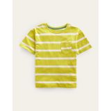 Boden Relaxed T-shirt - Gooseberry Yellow/Vanilla Pod